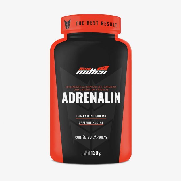 ADRENALIN - 60 CAPS - NEW MILLEN