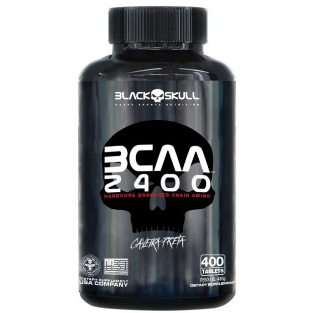 BCAA 2400 - 400 TABS - BLACK SKULL