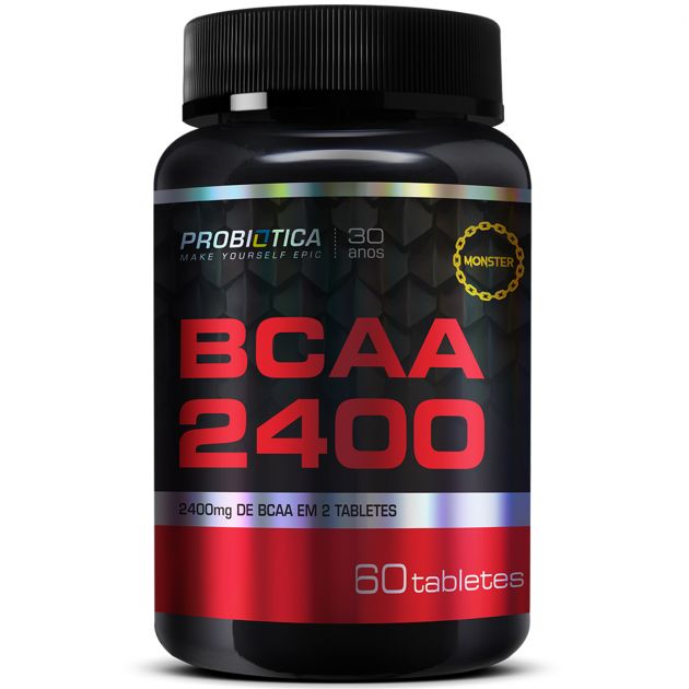 BCAA 2400 - 60 TABS - PROBIÓTICA