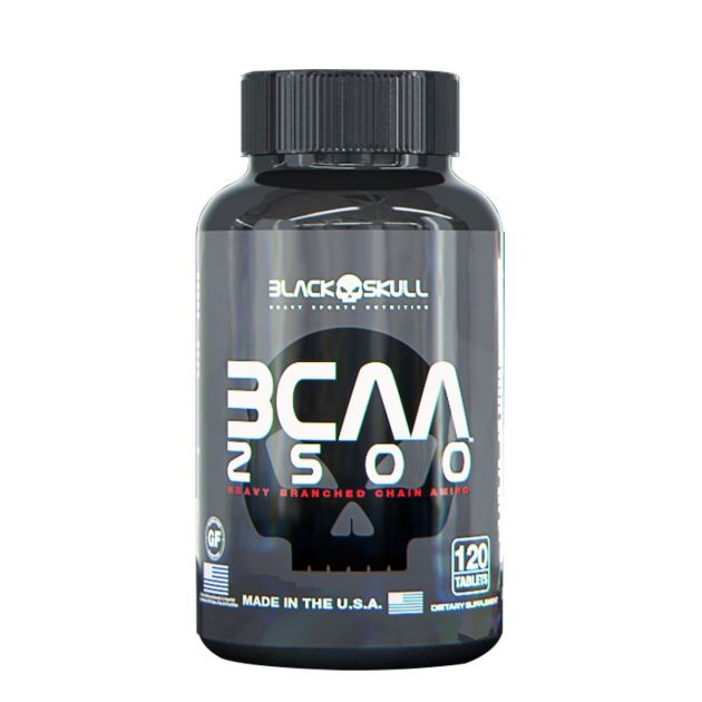 BCAA 2500 - 120 TABS - BLACK SKULL