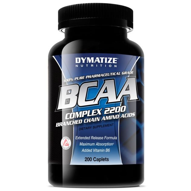 BCAA COMPLEX 2200 - 200 CAPS - DYMATIZE