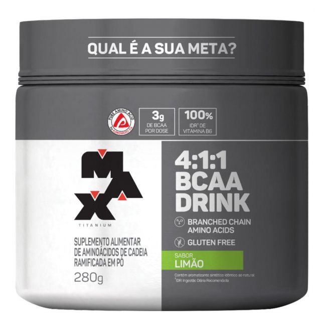 BCAA 4:1:1 DRINK - 280g - MAX TITANIUM