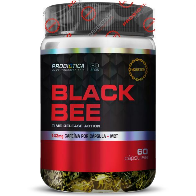 BLACK BEE - 60 CAPS - PROBIÓTICA