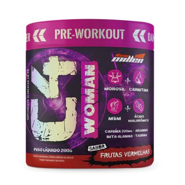 C4 WOMAN PRÉ-TREINO - 200g - NEW MILLEN