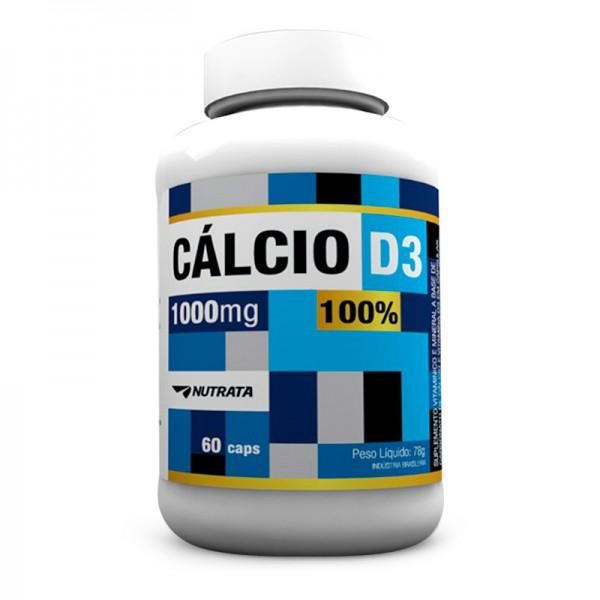 CÁLCIO D3 - 60 CAPS - NUTRATA