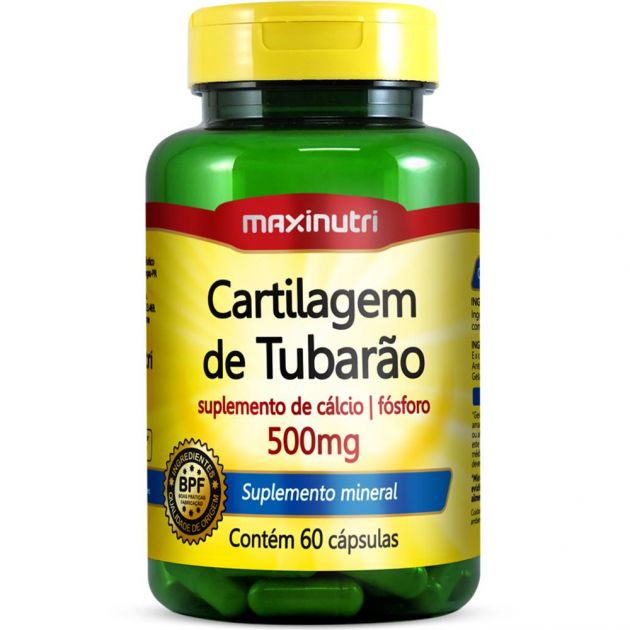 CARTILAGEM DE TUBARÃO - 30 CAPS - MAXINUTRI