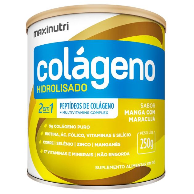 COLÁGENO HIDROLISADO - 250g - MAXINUTRI