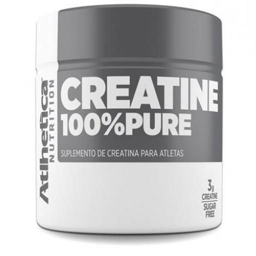 CREATINA 100% PURE - 100g - ATLHETICA NUTRITION