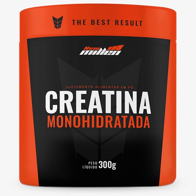 CREATINA MONOHIDRATADA - 300g - NEW MILLEN