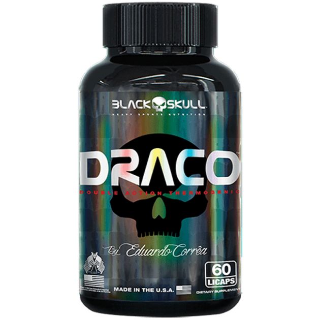 DRACO THERMOGENIC - 60 CAPS - BLACK SKULL
