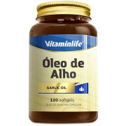 ÓLEO DE ALHO - 120 CAPS - VITAMINLIFE
