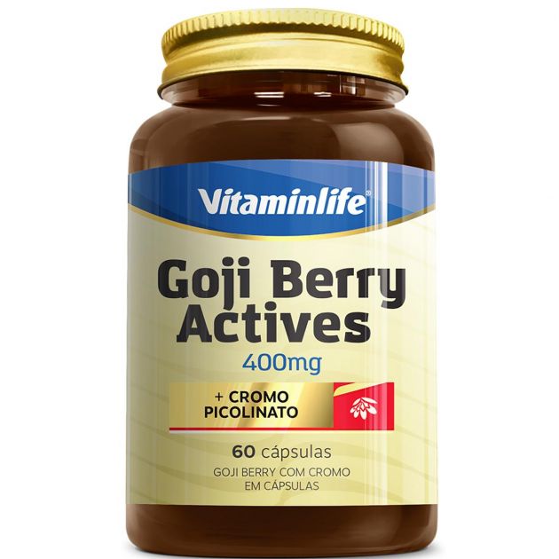 GOJI BERRY ACTIVES - 60 CAPS - VITAMINLIFE