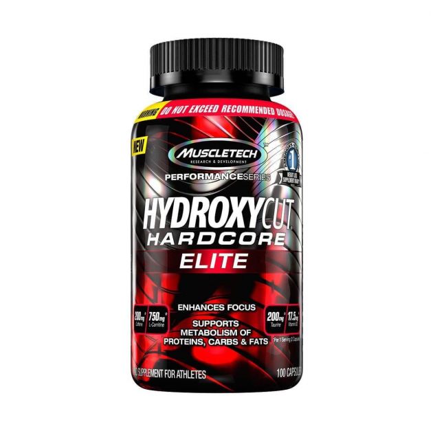 HYDROXYCUT HARDCORE - 100 CAPS - MUSCLETECH