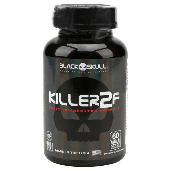 KILLER2F - 60 CAPS - BLACK SKULL