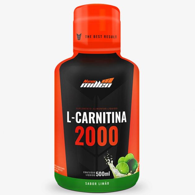 L-CARNITINA 2000 - 500ml - NEW MILLEN