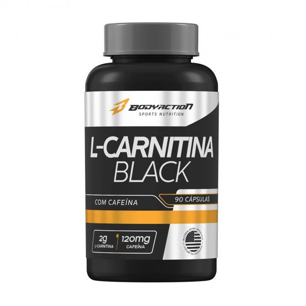 L-CARNITINA BLACK - 90 CAPS - BODY ACTION
