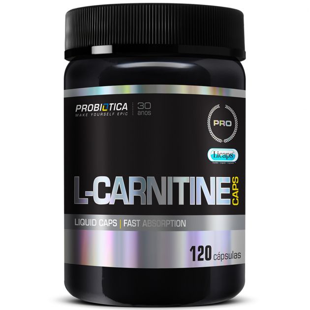 L-CARNITINE CAPS - 120 CAPS - PROBIÓTICA