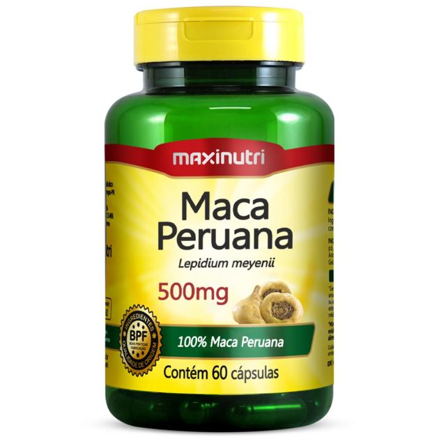 MACA PERUANA - 60 CAPS - MAXINUTRI