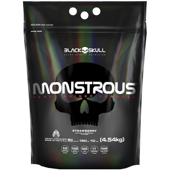 MONSTROUS - REFIL - 4500g - BLACK SKULL
