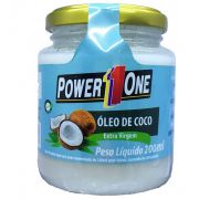 ÓLEO DE COCO EXTRA VIRGEM - 200ml - POWER ONE