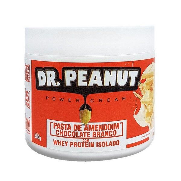 PASTA DE AMENDOIM CHOCOLATE BRANCO - 500g - DR PEANUT