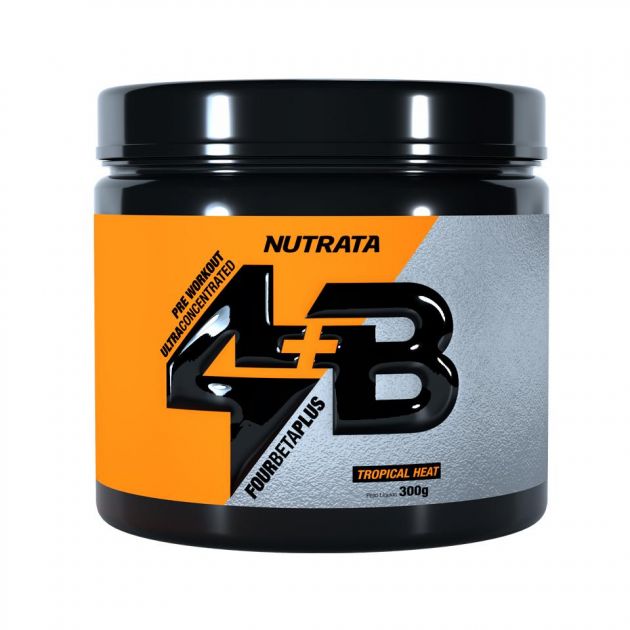 PRÉ-TREINO 4B FOUR BETA PLUS - 300g - NUTRATA