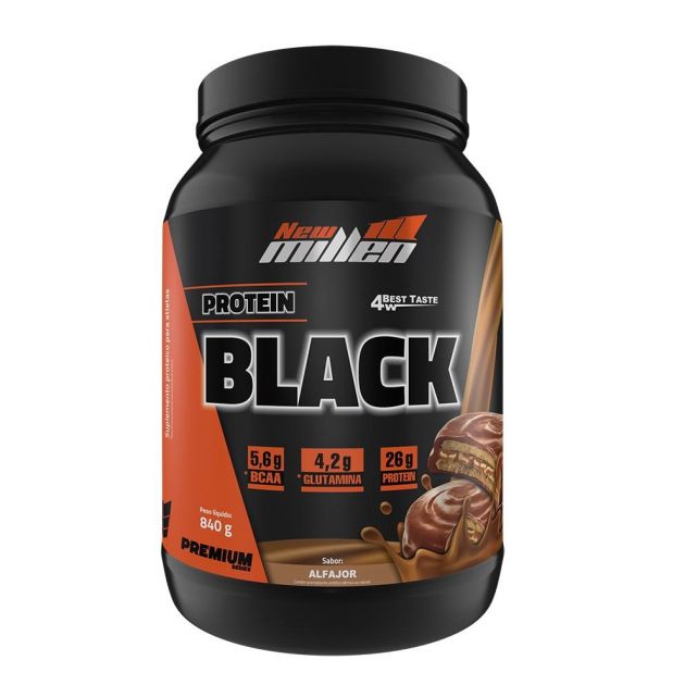 PROTEIN BLACK 4W - 840g - NEW MILLEN