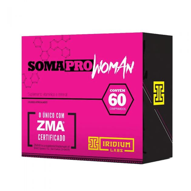 SOMA PRO WOMAN ZMA - 60 CAPS - IRIDIUM LABS