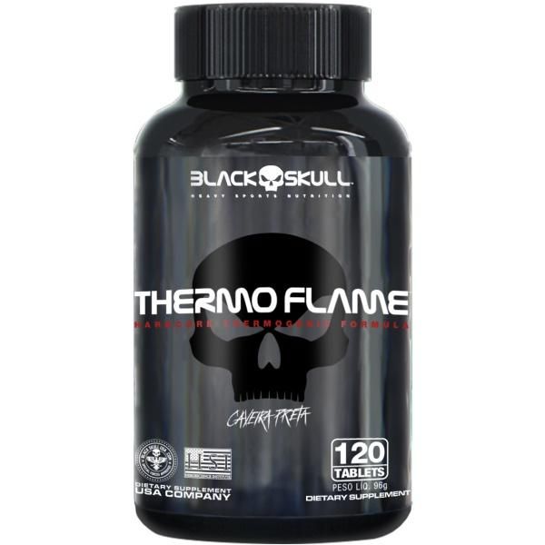 THERMO FLAME - 120 TABS - BLACK SKULL
