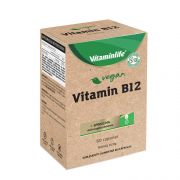 VEGAN VITAMIN B12 + ESPIRULINA - 60 CAPS - VITAMINLIFE