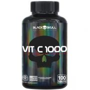 VIT C 1000 - 100 TABS - BLACK SKULL