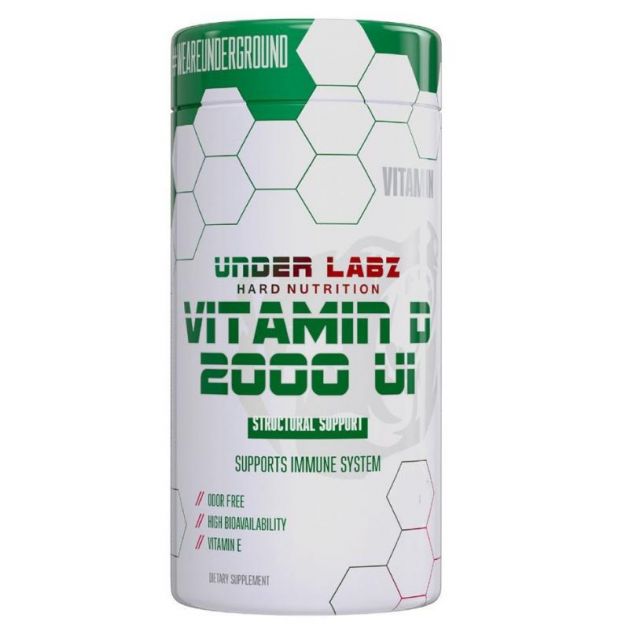 VITAMIN D-2000 - 60 CAPS - UNDER LABZ