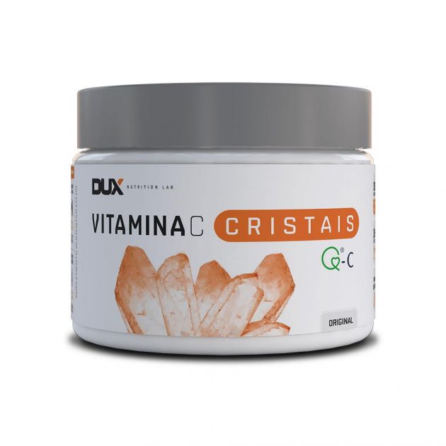 VITAMINA C EM CRISTAIS - 200g - DUX NUTRITION