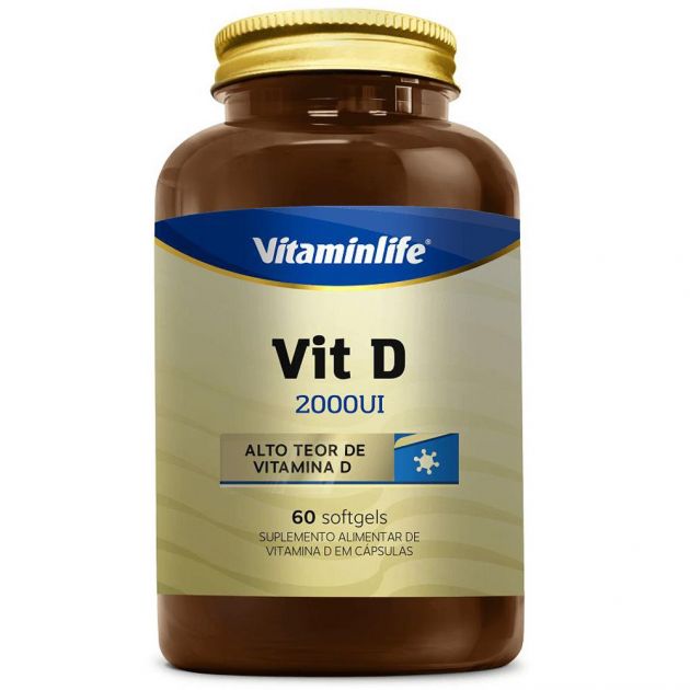 VIT D - 60 CAPS - VITAMINLIFE