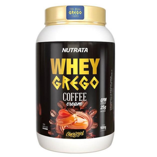 WHEY GREGO COFFEE CREAM - 900g - NUTRATA