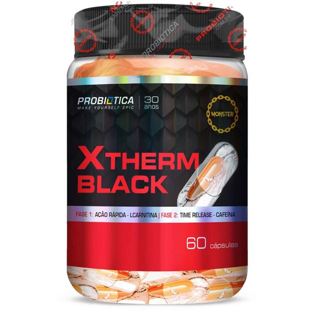 XTHERM BLACK - 60 CAPS - PROBIÓTICA