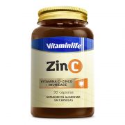 ZIN C - VITAMINA C + ZINCO - 30 CAPS - VITAMINLIFE